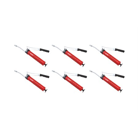 K-Tool International 6 pack of HD Lever Grease Gun 14 oz KTI73942-6PK